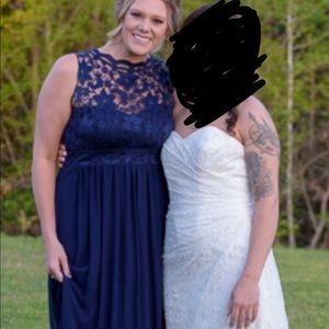 Navy Bridesmaids Dress